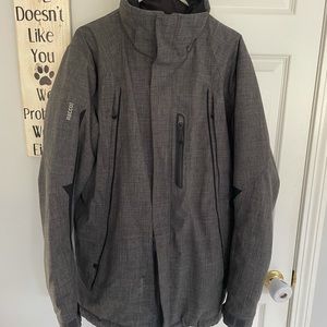 Men’s large Obermeyer ski coat. Grey.
